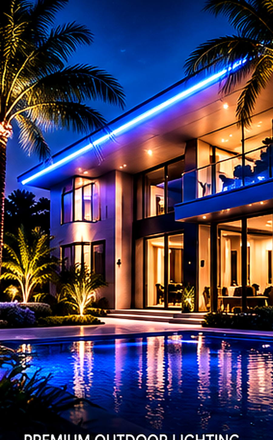 Luxury outdoor lighting